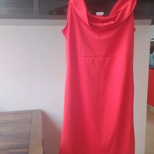 L Size Red Frock