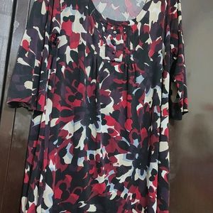 Multi Printed Top For Healthy Girl & Woman 46 Bust