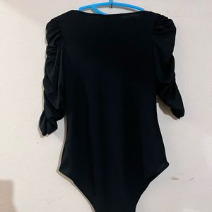 H&M Black Tops Body Suit