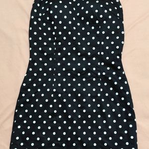 Polka Dot Mini Dress...