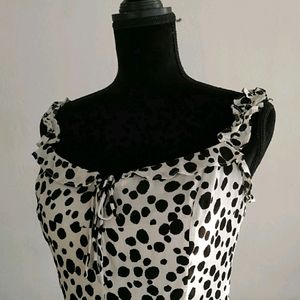 Polka Dot Mini Dress