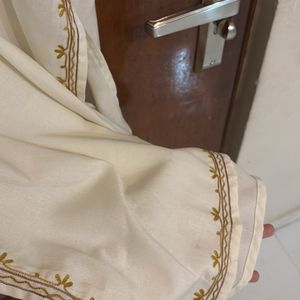 White Kashmiri Kurti