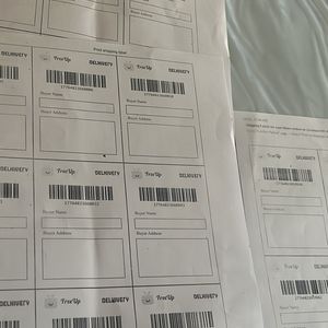 50 Shipping Labels