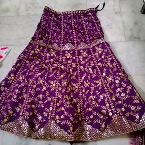 Purple Lehenga