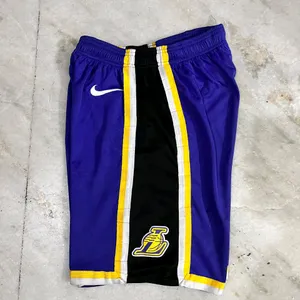 LAKERS NIKE PURPLE NBA BASKETBALL SHORTS