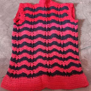 Homemade Red Sweater