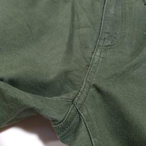 H&M Olive Jeans & Trousers