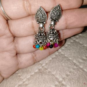 Oxidised Earrings