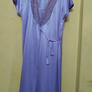 Lavender Colour Nighty