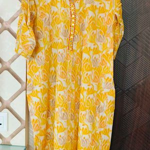 Yellow Kurta