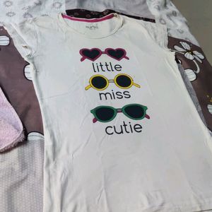 White Shirt-little Miss Cutiee