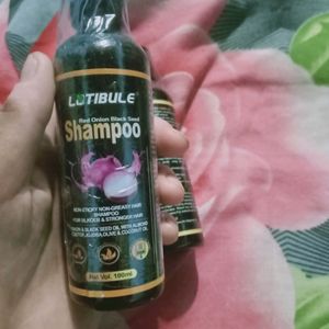 Onion Black Seed Hair Oil, Shampoo And Conditione