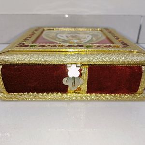 Traditional Gold Plated Dry Fruits Box