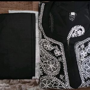 Women Chikankari Straight Kurta