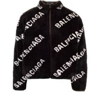 Authentic Balenciaga Ribbed Knit Jacket