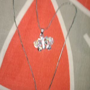 Butterfly Silver Chain