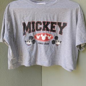 Mickey Cropped Top