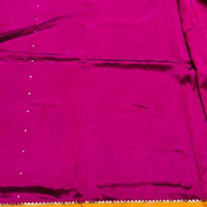 jari saree with blouse