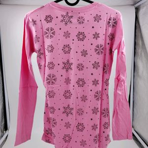 Full Sleeves Tshirt(Pink)