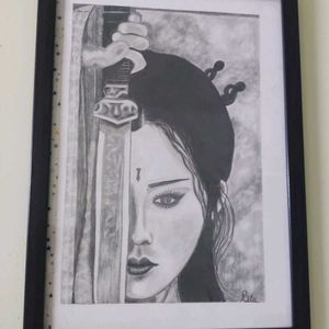 Beautiful Mulan Sketch