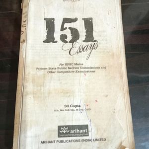 151 Essays By S.C Gupta