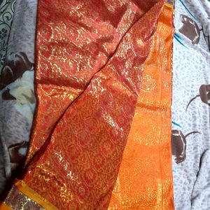 Kanchi Pattu Saree With Blouse