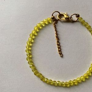 Yellow Crystal Bracelet