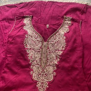 Pink Anarkali