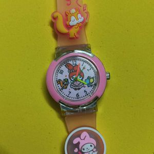 Cartoon Theme Watch With Light