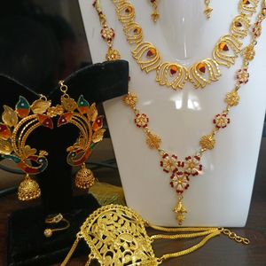 Combo Of Gold Plated Jewellery