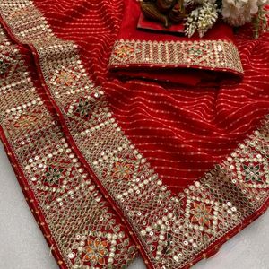 Bandhni Saree