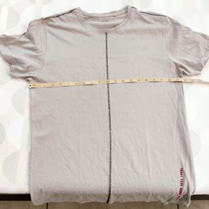 Grey Casual T Shirt