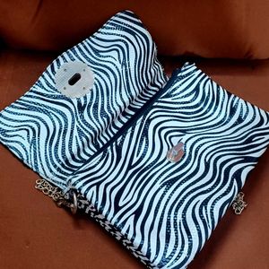 Imported Zebra Print Sling