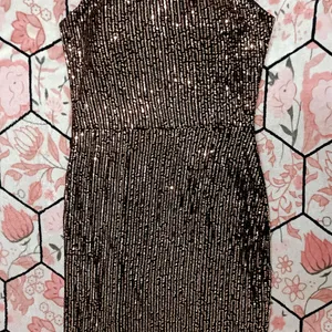 Pretty Shimmering Bodycon Full Dress|Partywear