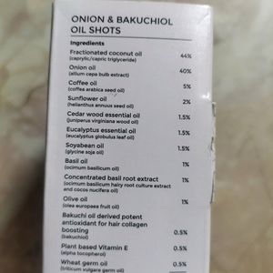 Onion And Bakuchiol Oil Shots