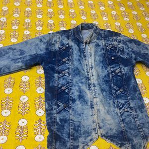 Denim stretchable Jacket Used Just Once