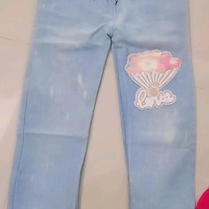 Trendy Modern Kids Girls Jeans👖🎀