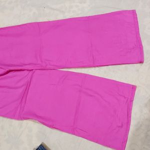 Magenta Pink Palazzo For Women