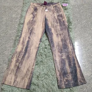 Y2k Leopard Effect Trouser. ( Imported)