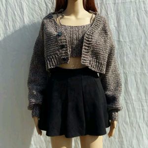 Crochet Cardigan Set