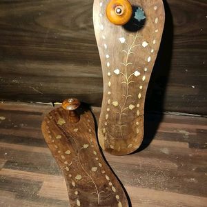 Wooden Slippers For Worship