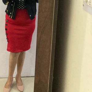 Brand New Red Hot Skirt