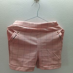 Cute Pink Shorts For Women