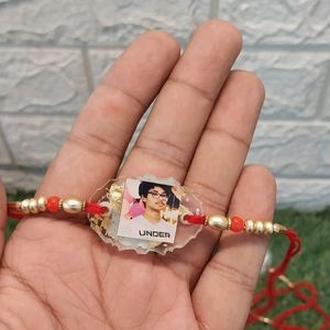 Customized Resin rakhi With Picture