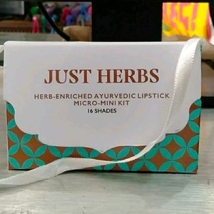 Just Herbs Micro-Mini Lipsticks Kit