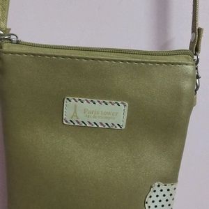 Gold Color Sling Bag