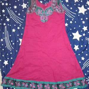 Embroidered Anarkali Kurta