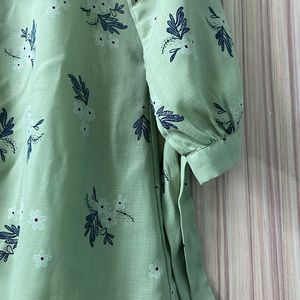 Floral Short Kurta