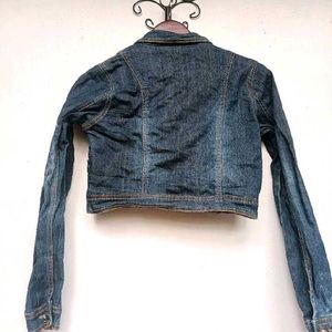 Cropped Denim Jacket