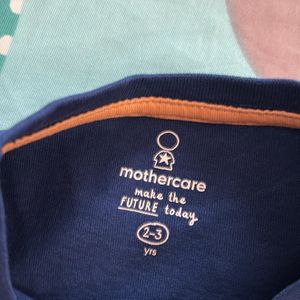 T-shirt - Navy Blue Mothercare